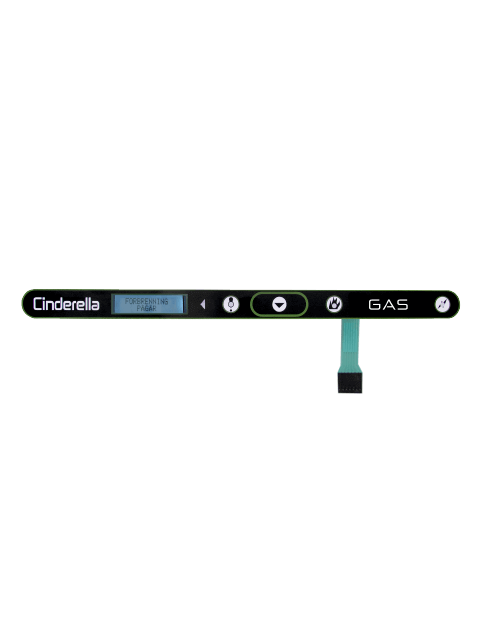 Cinderella Gas Control Panel With Display