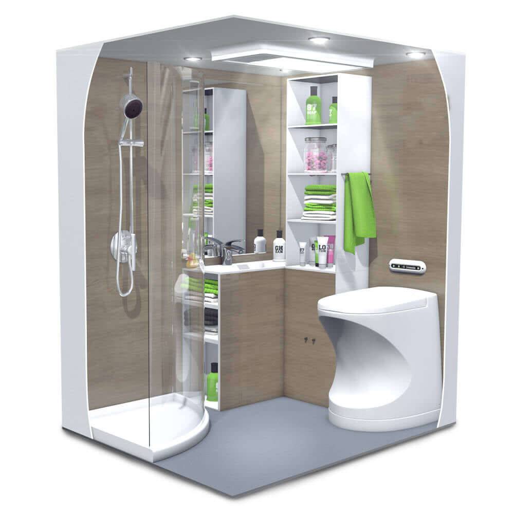 Cinderella Travel Incineration Toilet