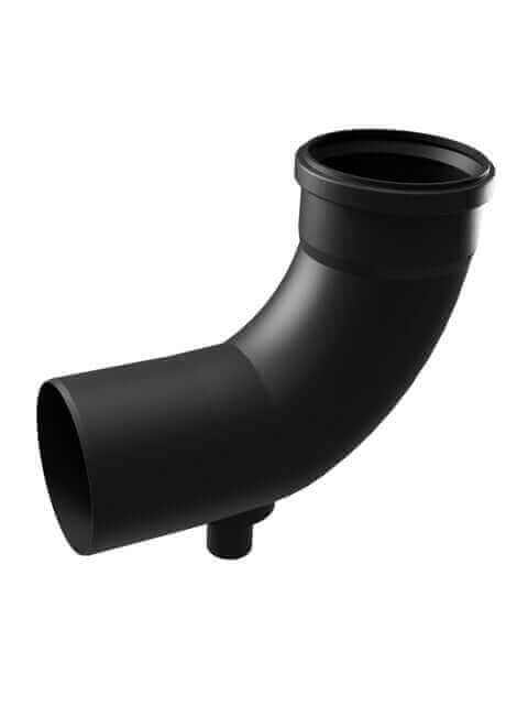 Cinderella 110mm 87º Elbow With Condensate Drain
