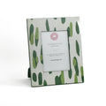 Hand-Painted Patterned 8 x 10 Frame - Club House Green Brushstroke