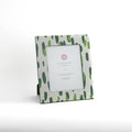 Hand-Painted Patterned 5 x 7 Frame - Club House Green Brushstroke