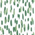 Club House Brushstroke Fabric - Palm Green