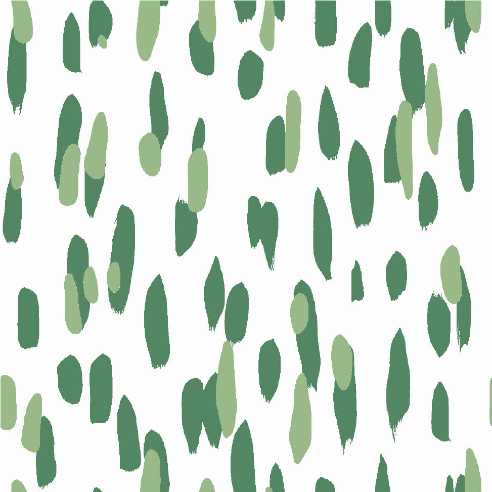 Club House Brushstroke Fabric - Palm Green
