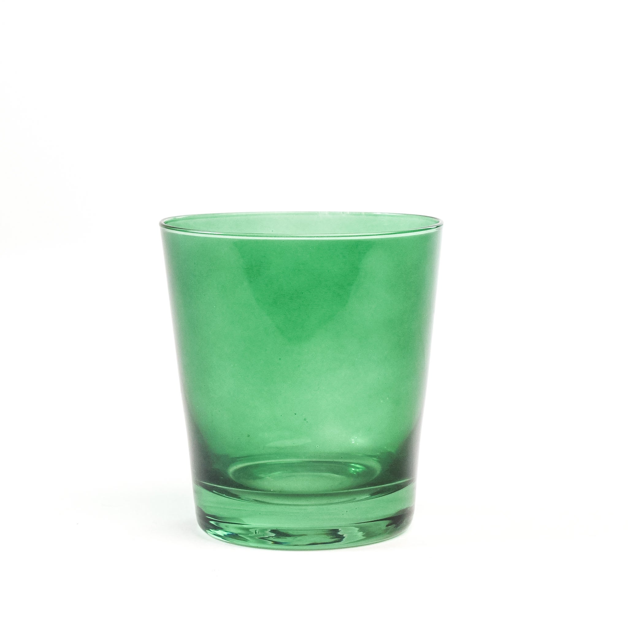Low-Ball Colored Drinking Glasses, Set of 4