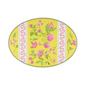 Die-Cut Yellow Easter Egg Paper Placemats, Set of 12