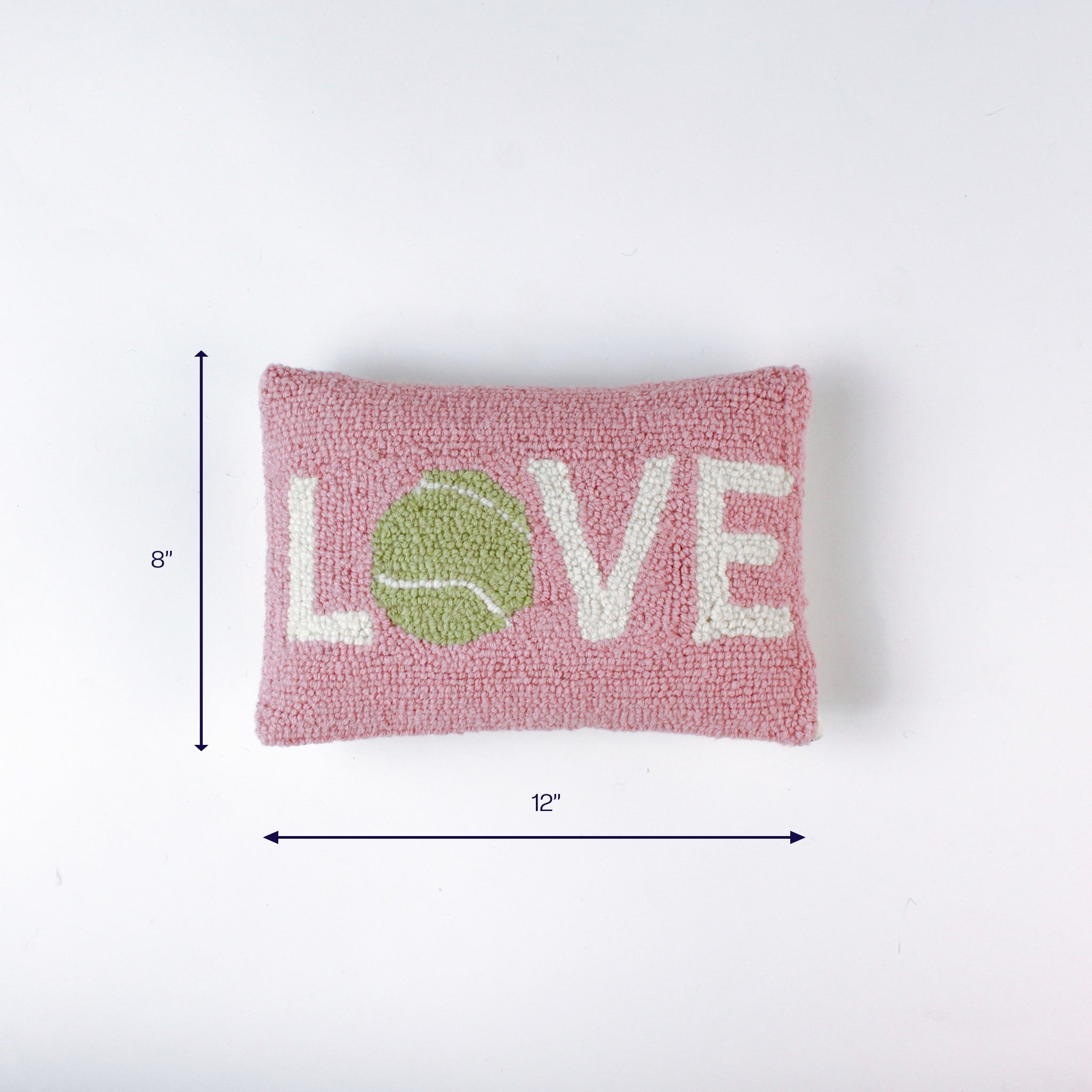 Pink "Love" Tennis Pillow