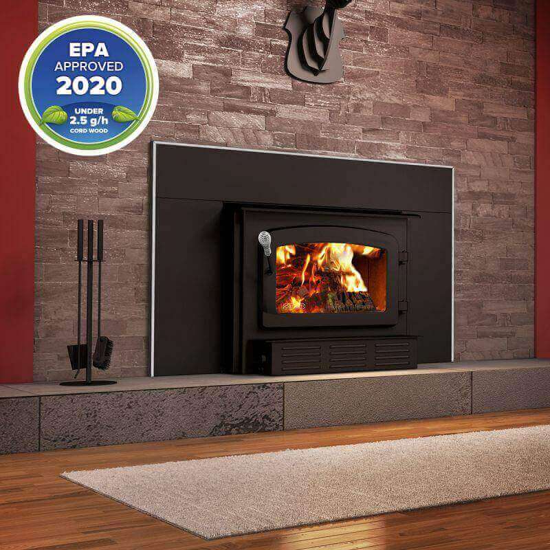 Drolet Escape 1500-I Wood Insert With Faceplate