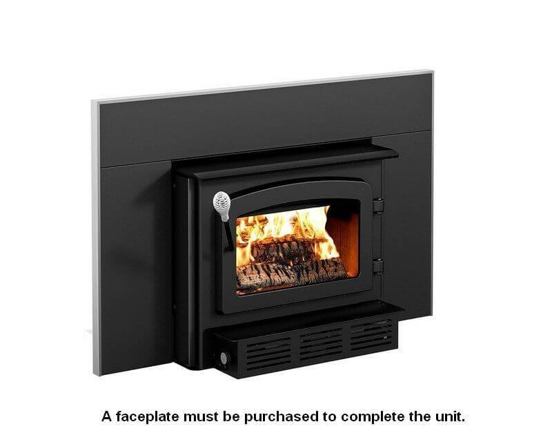 Drolet Escape 1500-I Wood Insert With Faceplate