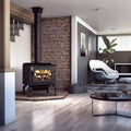 Drolet Escape 1800 Wood Stove On Legs
