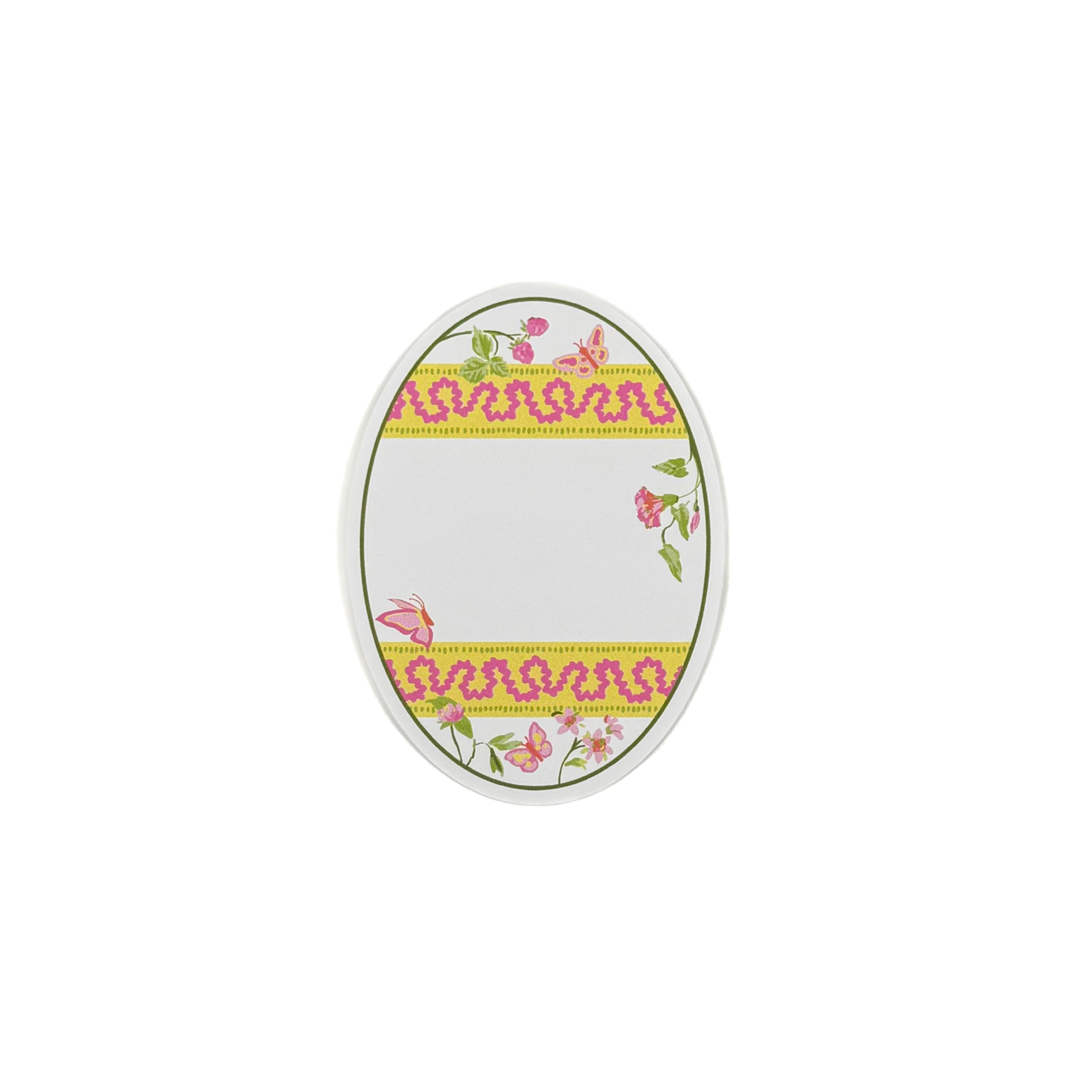 Easter Egg Place Card, Set of 12