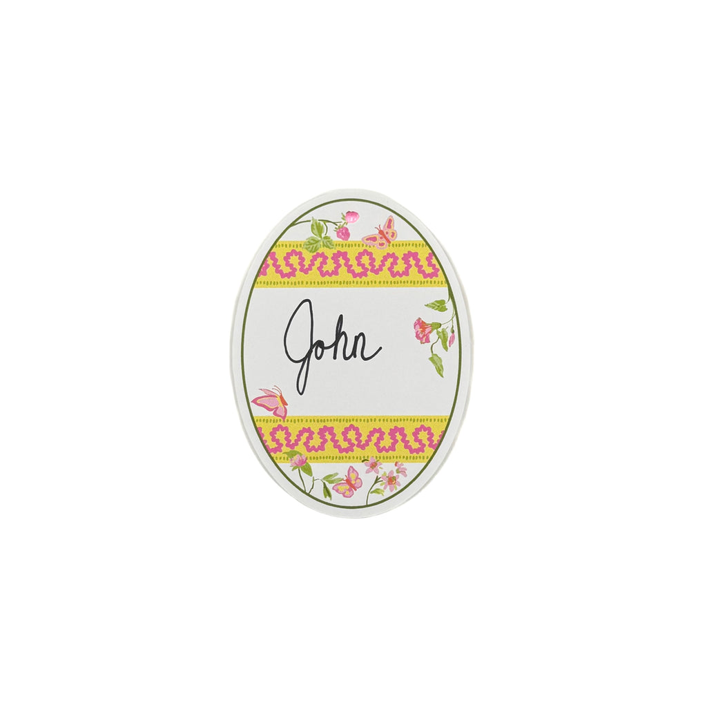 Easter Egg Place Card, Set of 12