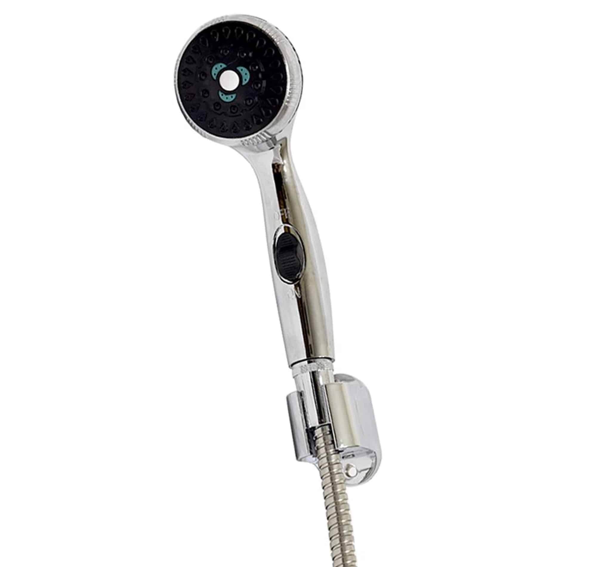 Eccotemp Chrome Shower Head And Stainless Steel Hose