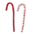 Extra Large Felted Candy Canes, Set of 2