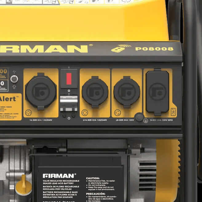 Firman 10,000W 120/240V Performance Series Remote Start Generator With CO Alert
