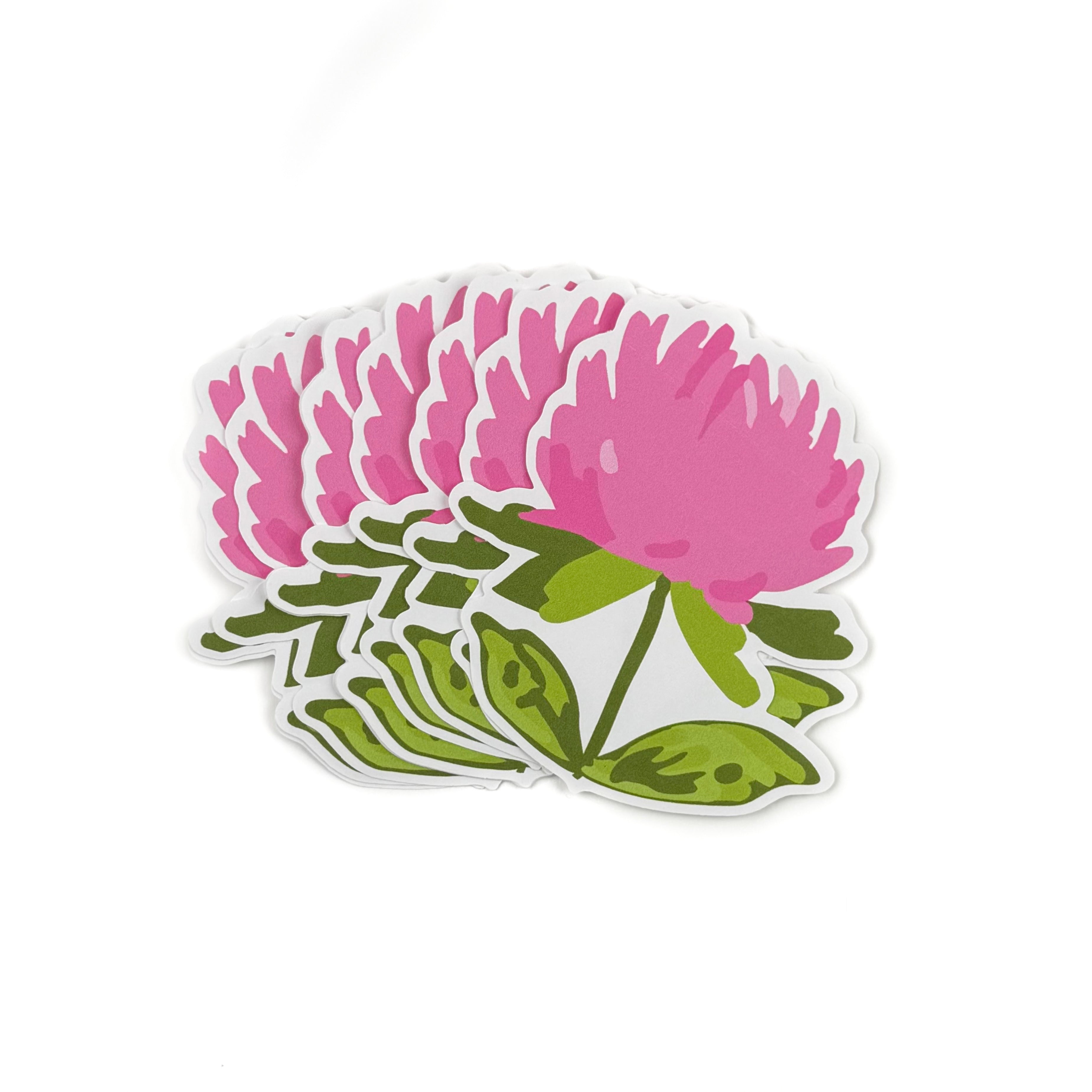 Pink Flower Place Card, Set of 12