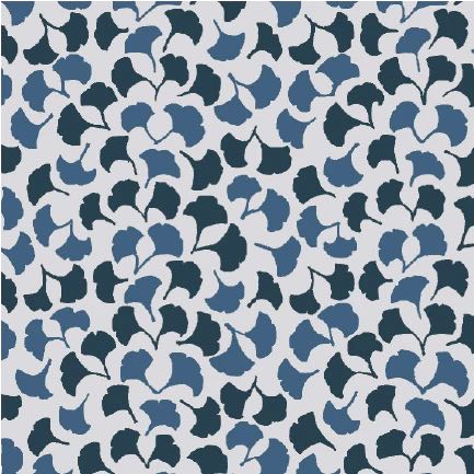 Forest Glade Unpasted Wallpaper - Navy Blue