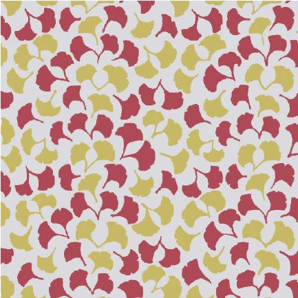 Forest Glade Unpasted Wallpaper - Strawberry