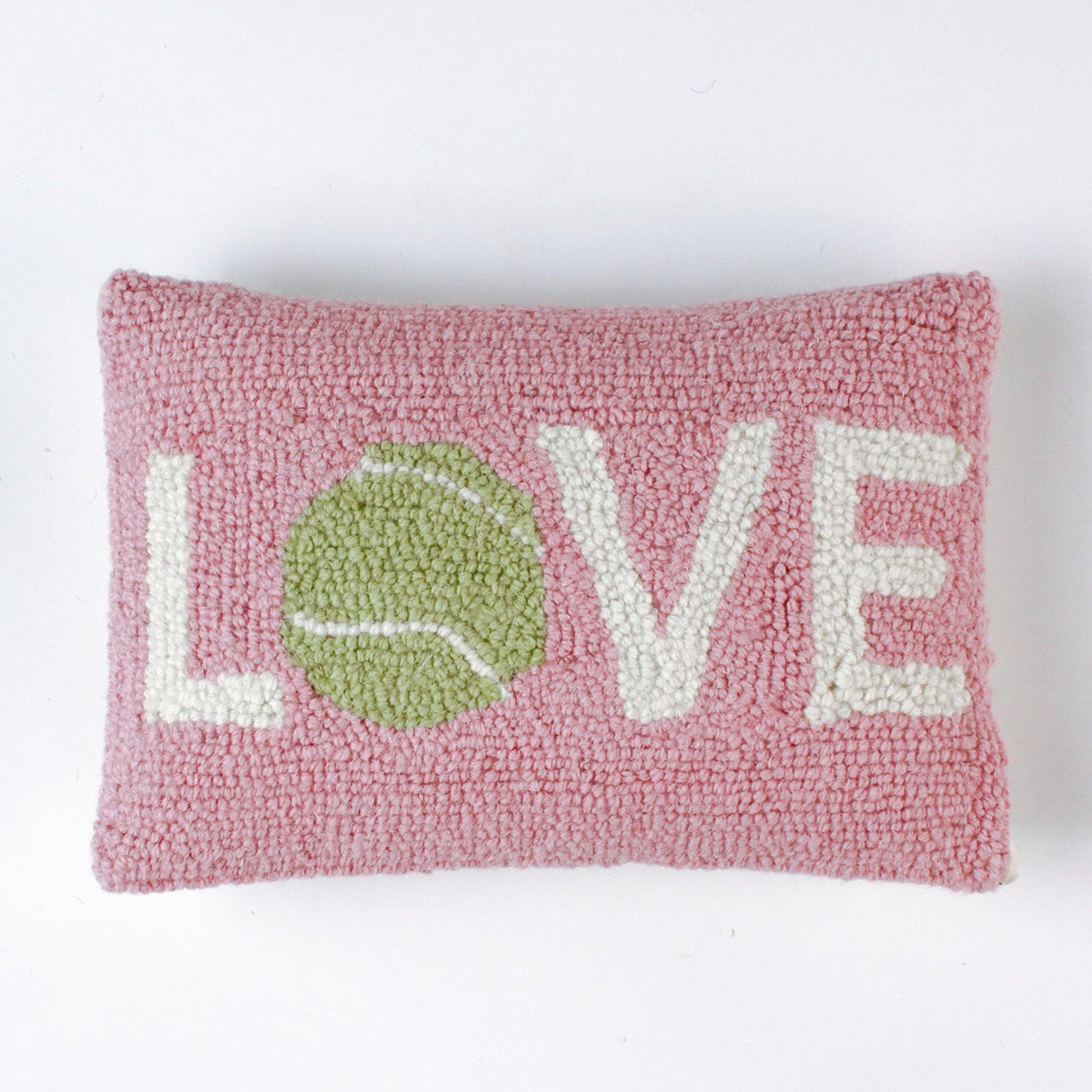 Pink "Love" Tennis Pillow