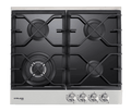 GaslandChef 24" LPG/Natural Gas Tempered Glass Cooktop - Black
