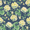 Cottage Grove Geranium Fabric - Grass Green