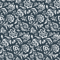Hampton Court Fabric - Navy Blue