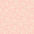 Hampton Court Unpasted Wallpaper - Shell Pink