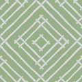 Island House Unpasted Wallpaper - Celery Green