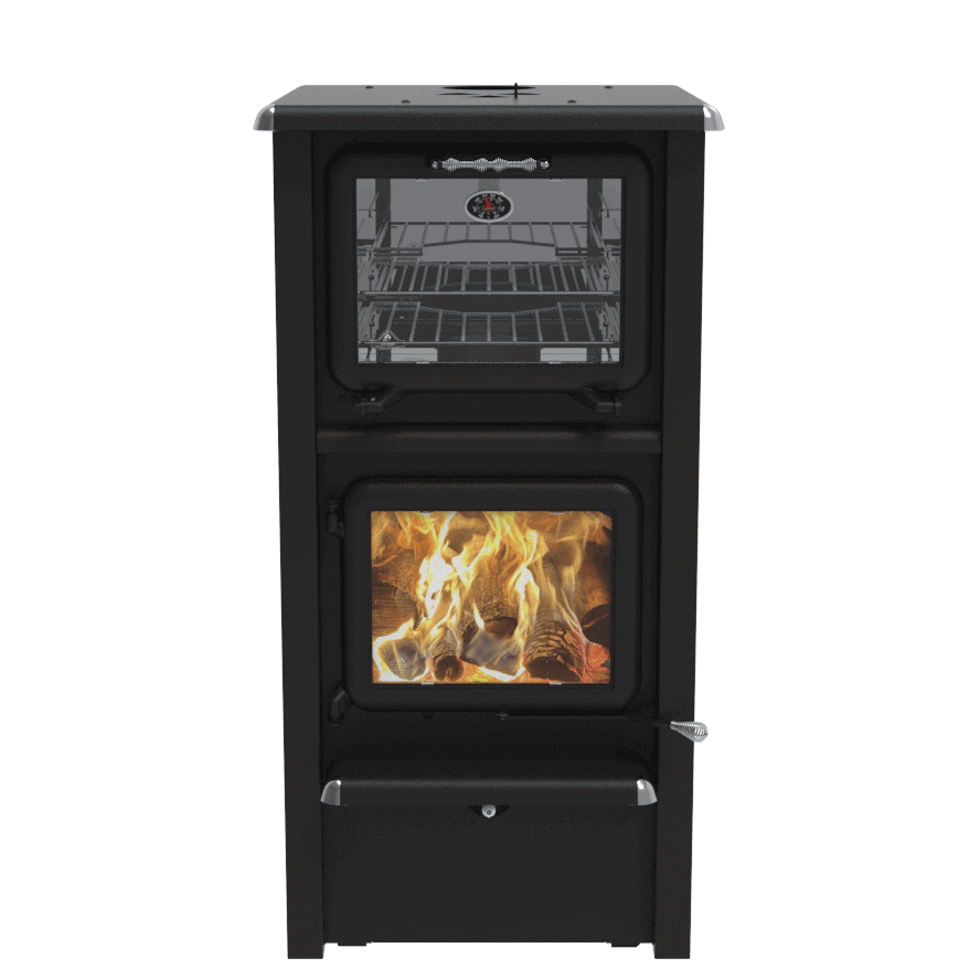 J.A. ROBY Gemini-R Wood Burning Cookstove