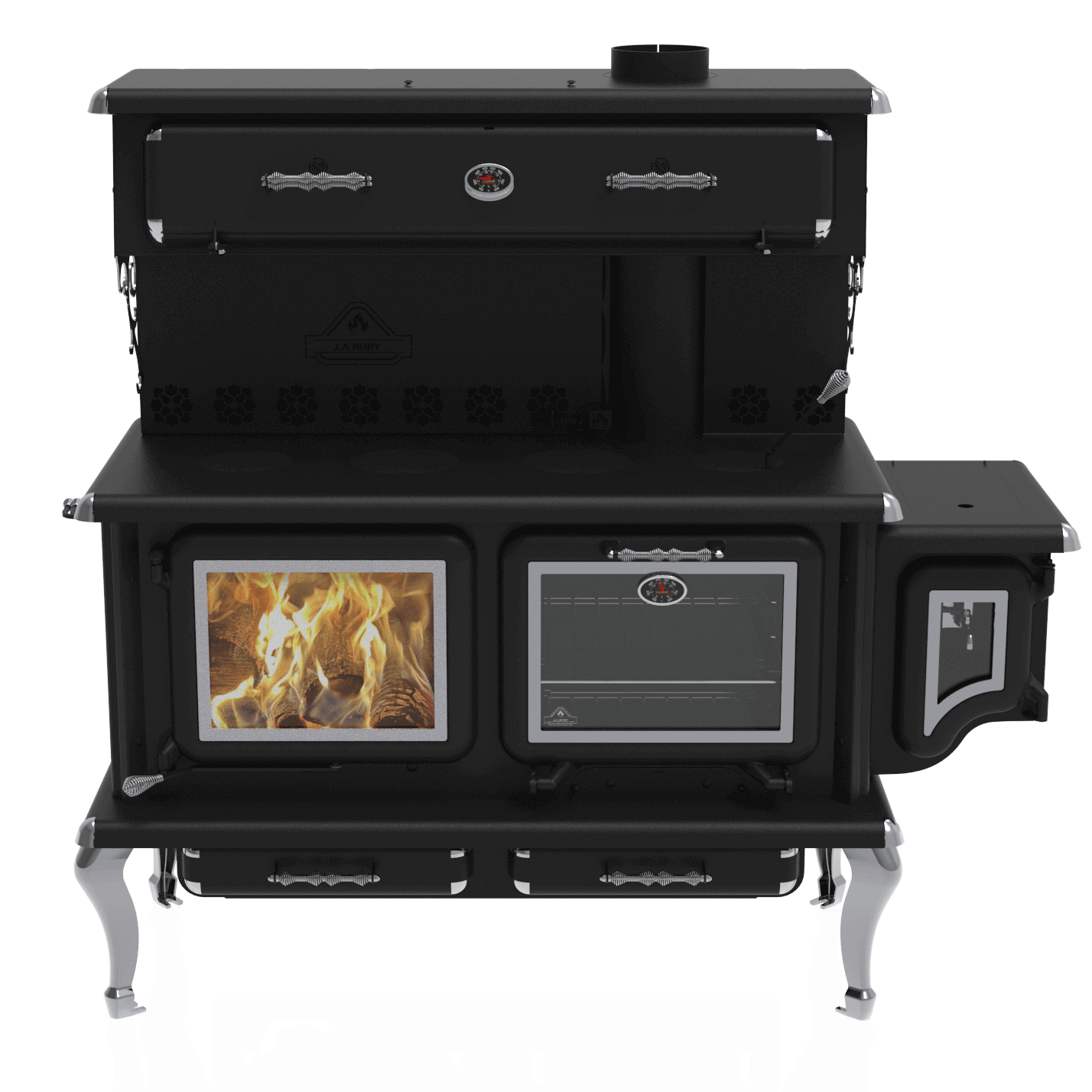 J.A. ROBY Newton LX Wood Burning Cookstove