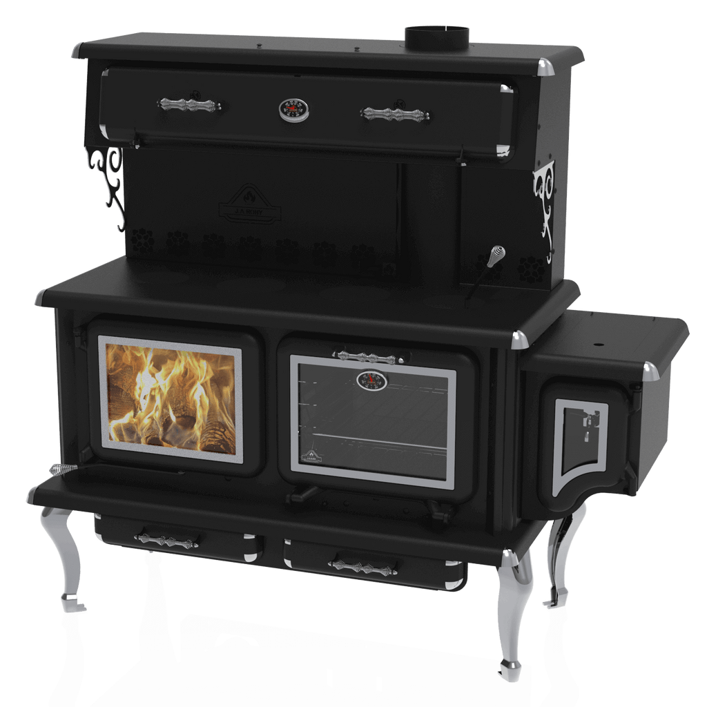 J.A. ROBY Newton LX Wood Burning Cookstove