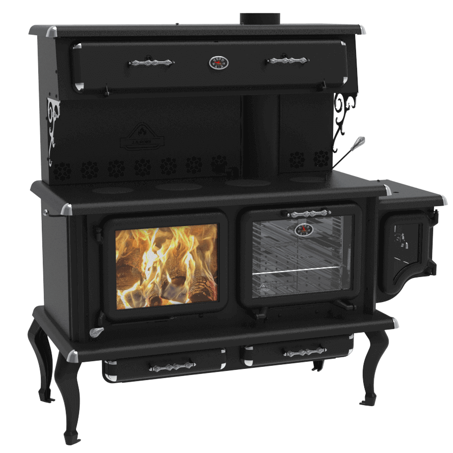 J.A. ROBY Newton Wood Burning Cookstove