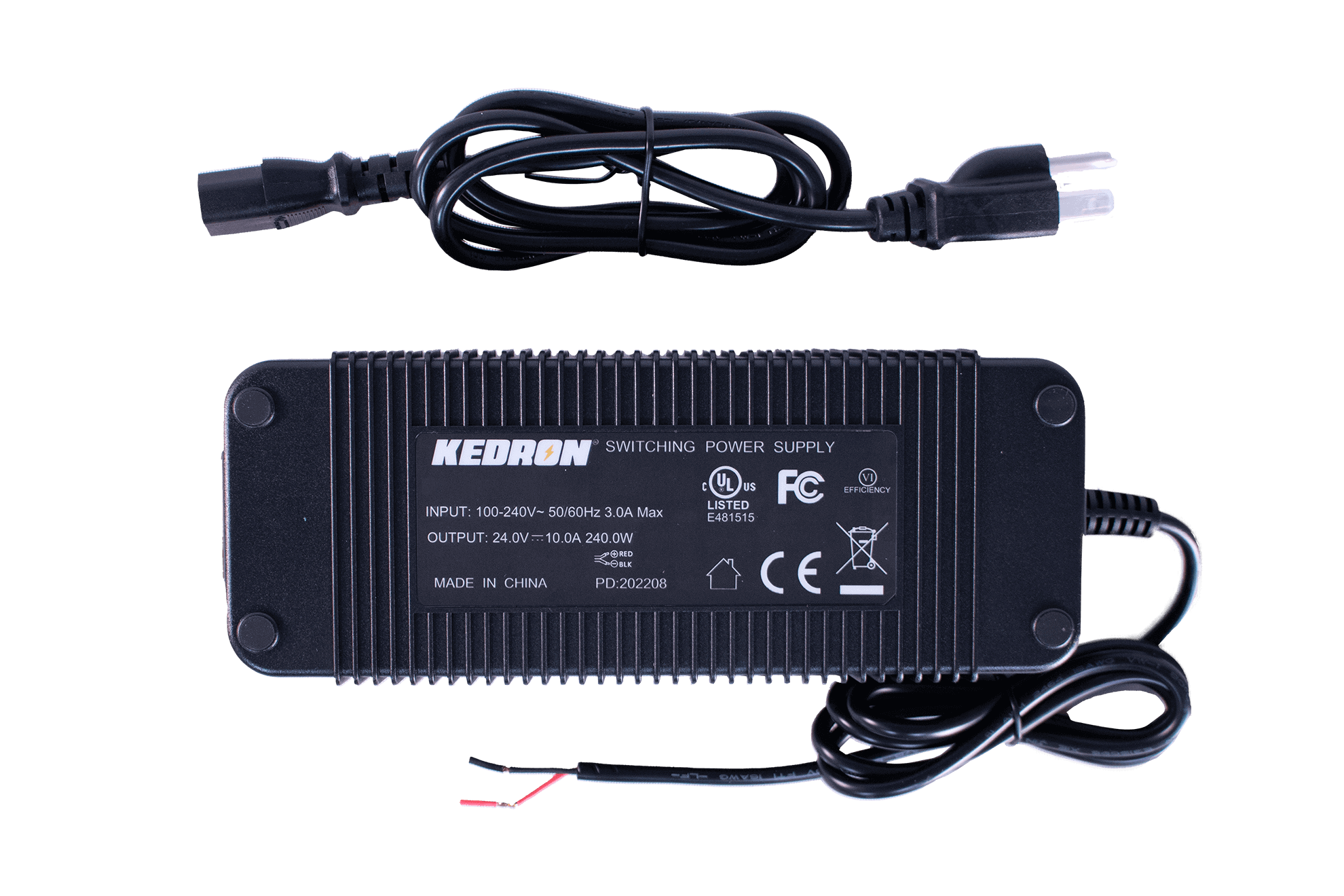 Kedron 24V/10A 110V Adapter