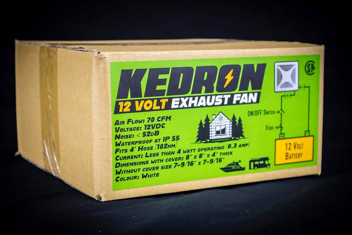 KEDRON® 12V DC Exhaust Fan