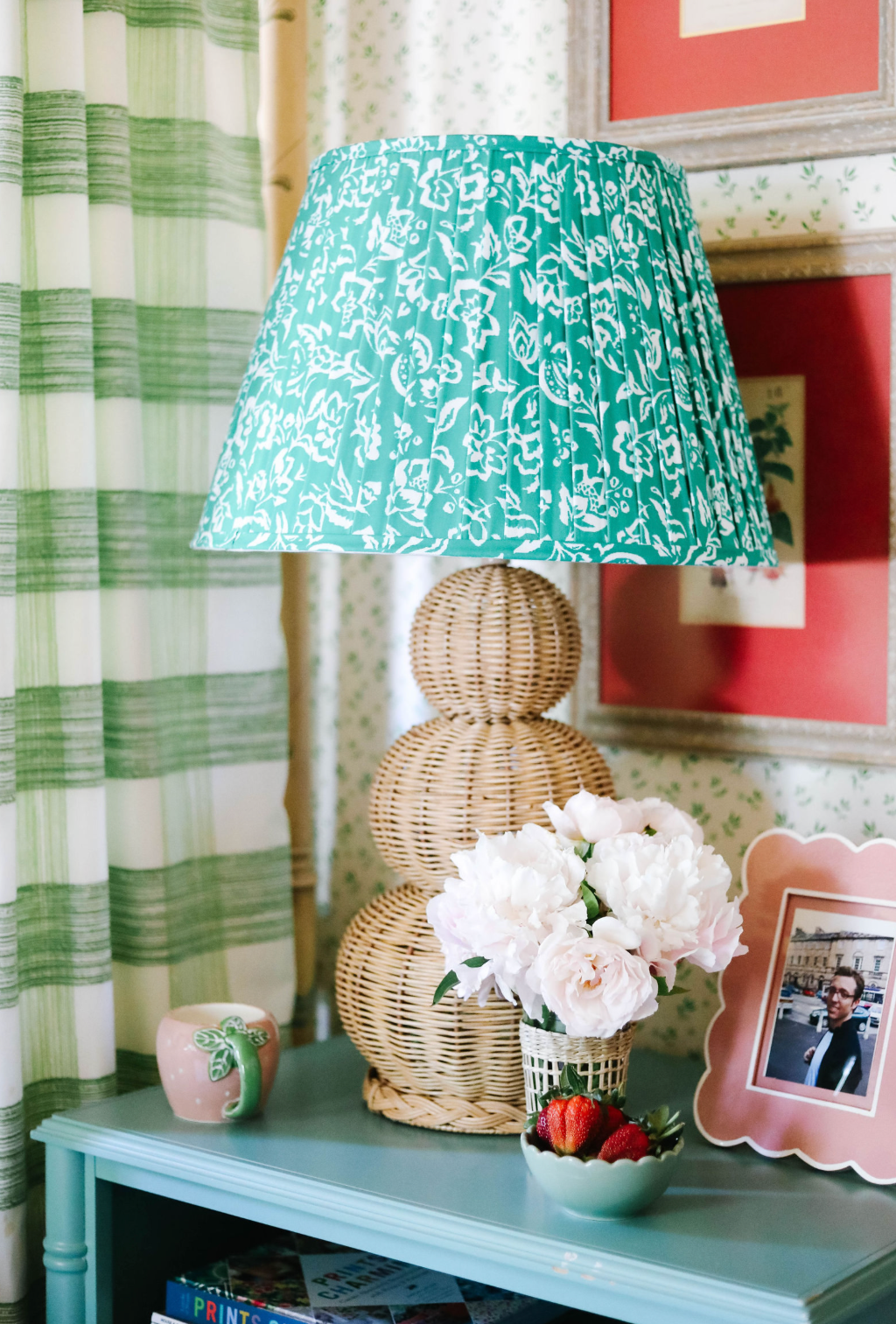 Large Rattan Lamp
