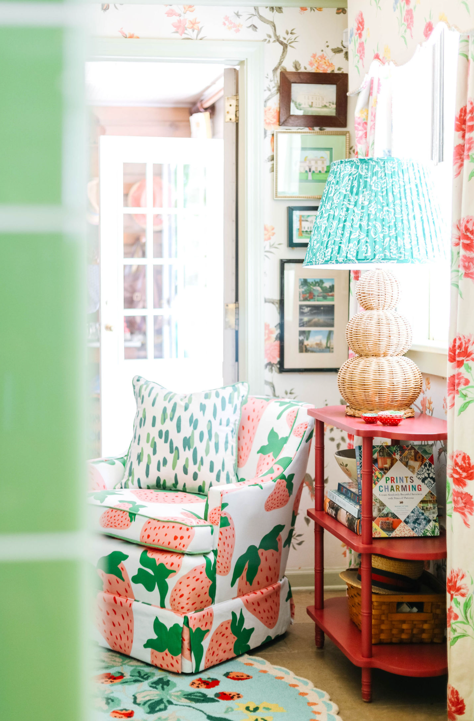 Large Rattan Lamp