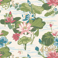 Lily Pond Lane Unpasted Wallpaper - Rose Pink