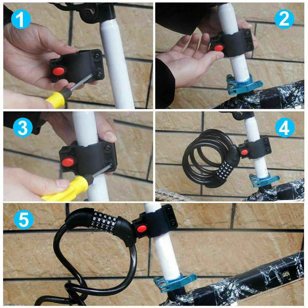 VTUVIA Bicycle Combination Lock