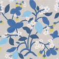 Strawberry Hill Fabric - Ocean Blue