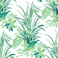 Jungle Road Palm Leaf Fabric - Barbados Green