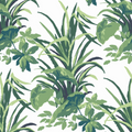 Jungle Road Palm Leaf Fabric - Palm Green