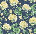 Cottage Grove Unpasted Geranium Wallpaper - Grass Green