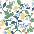 Strawberry Hill Unpasted Wallpaper - Forest Green