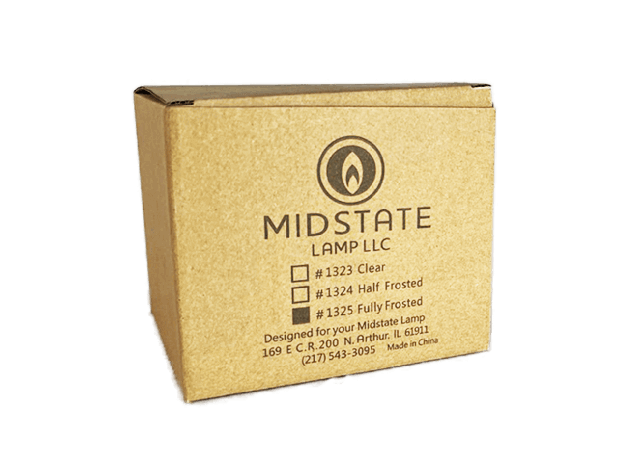 Midstate Full Frosted Globe