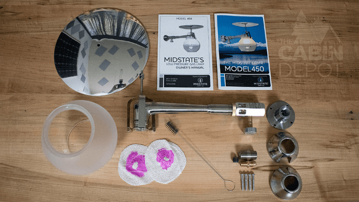 Midstate Model 450 Propane Lamp