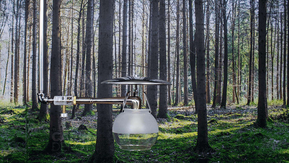 Midstate Model 450 Propane Lamp - Ceiling Mount