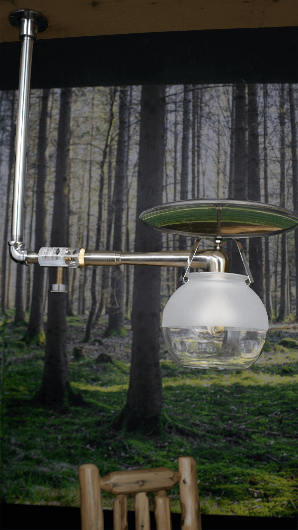 Midstate Model 450 Propane Lamp - Ceiling Mount
