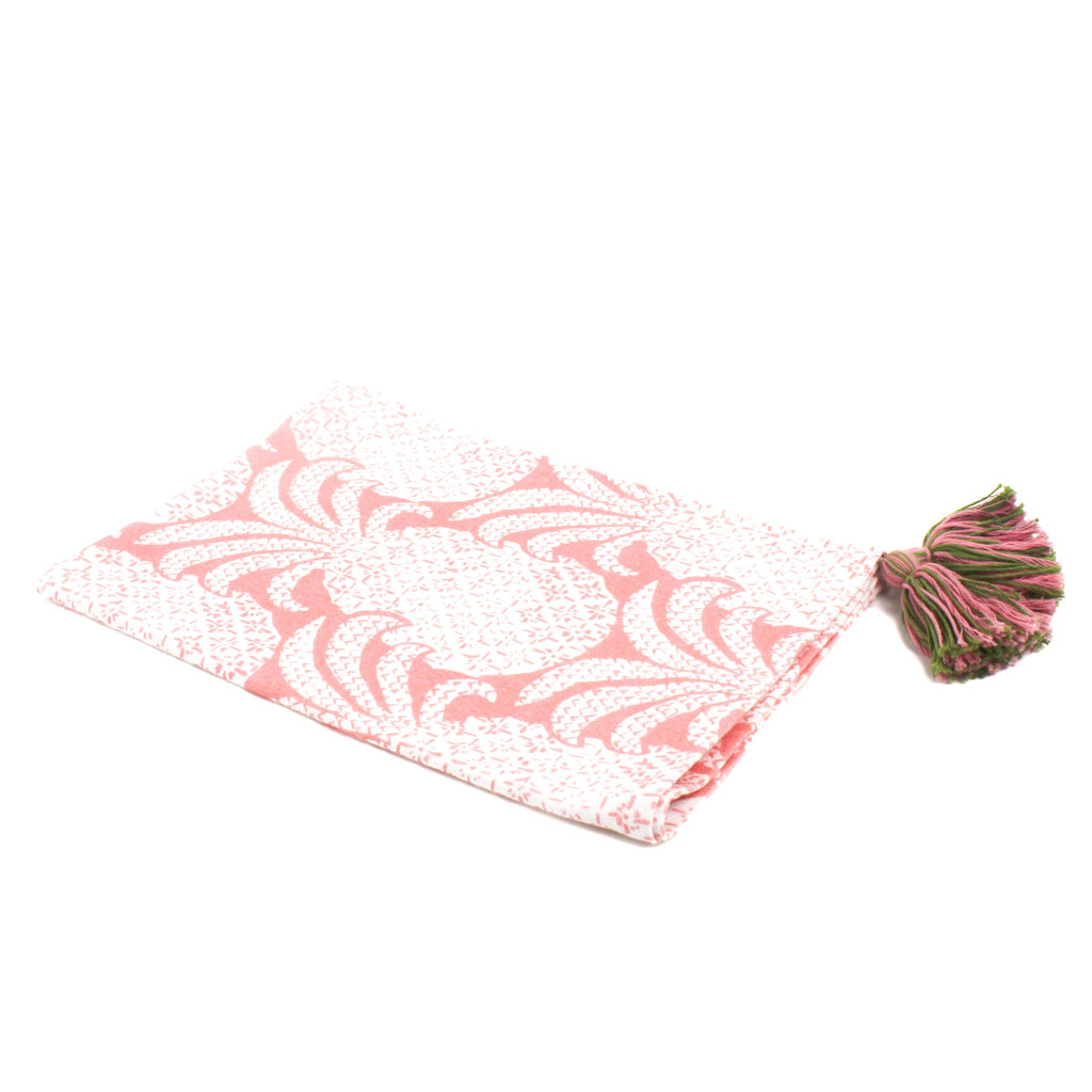 Round Hill Pineapple Tea Towels/Dish Towels/Guest Towels - Pink