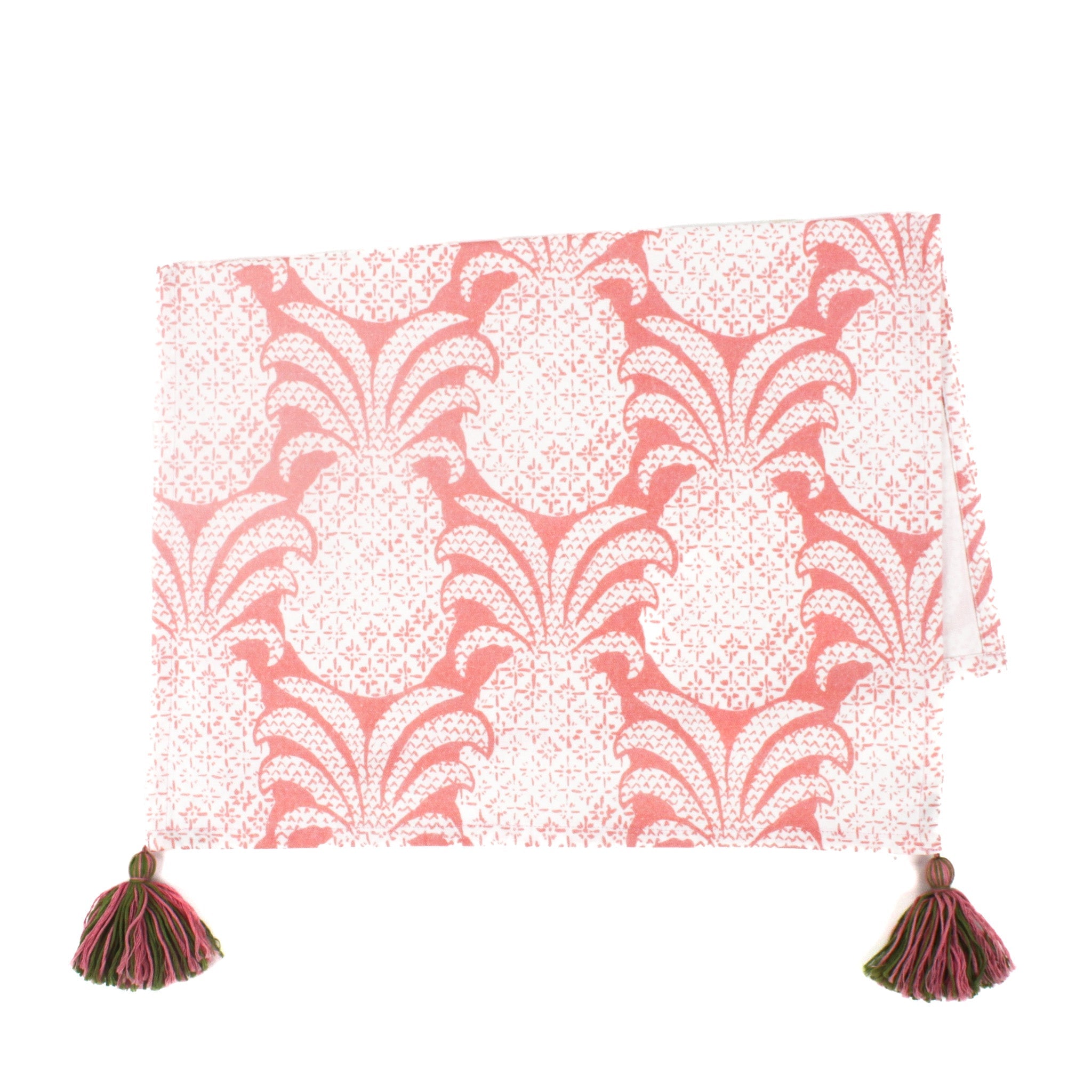 Round Hill Pineapple Tea Towels/Dish Towels/Guest Towels - Pink