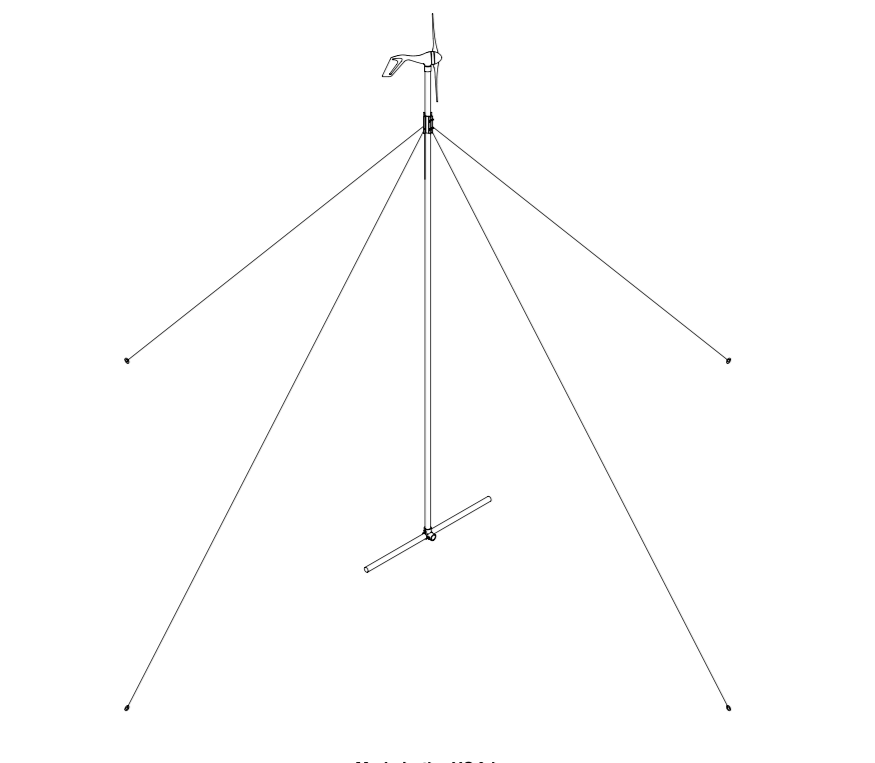 Primus Wind Power Air 40 + Control Panel + 27' Tower Kit