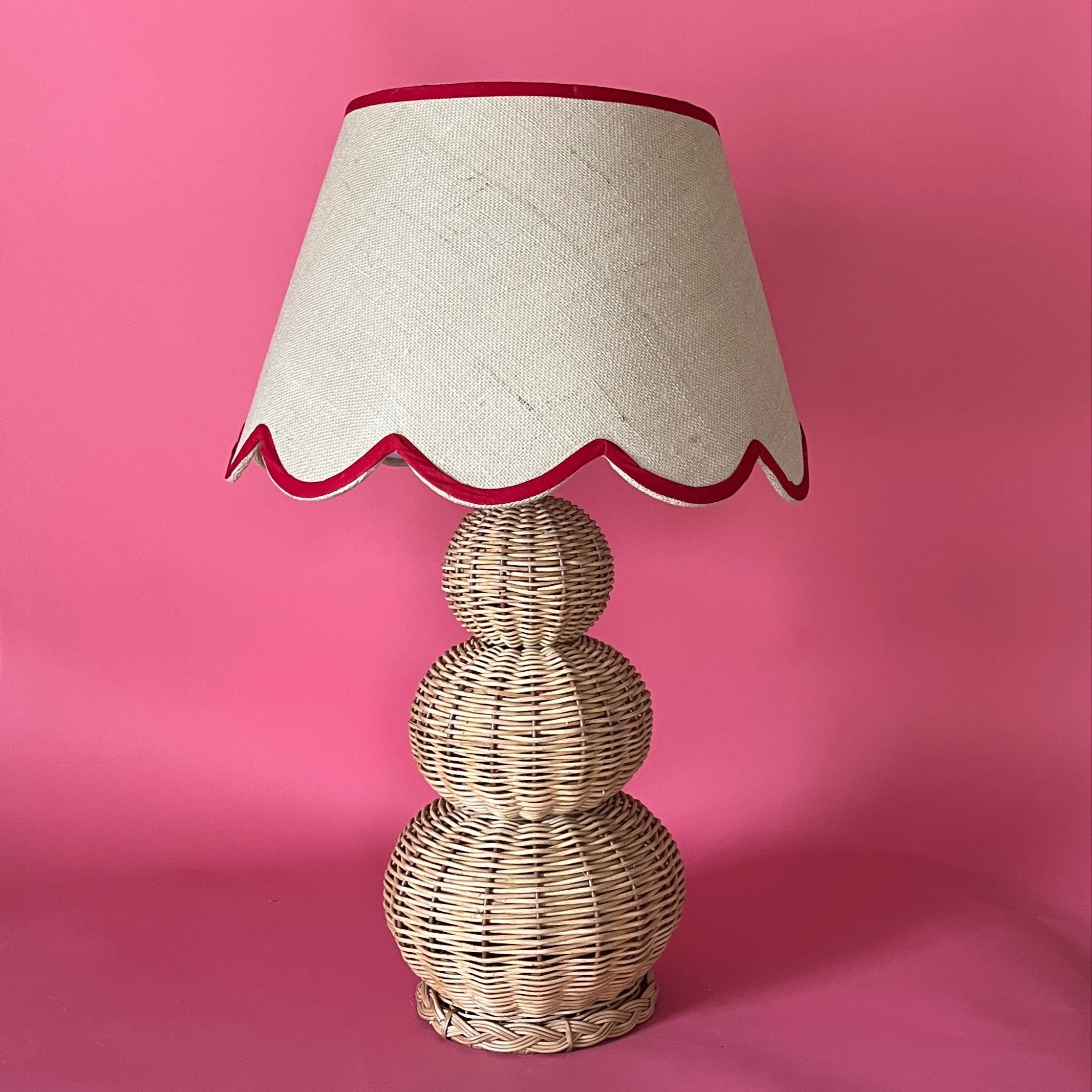 Large Rattan Lamp